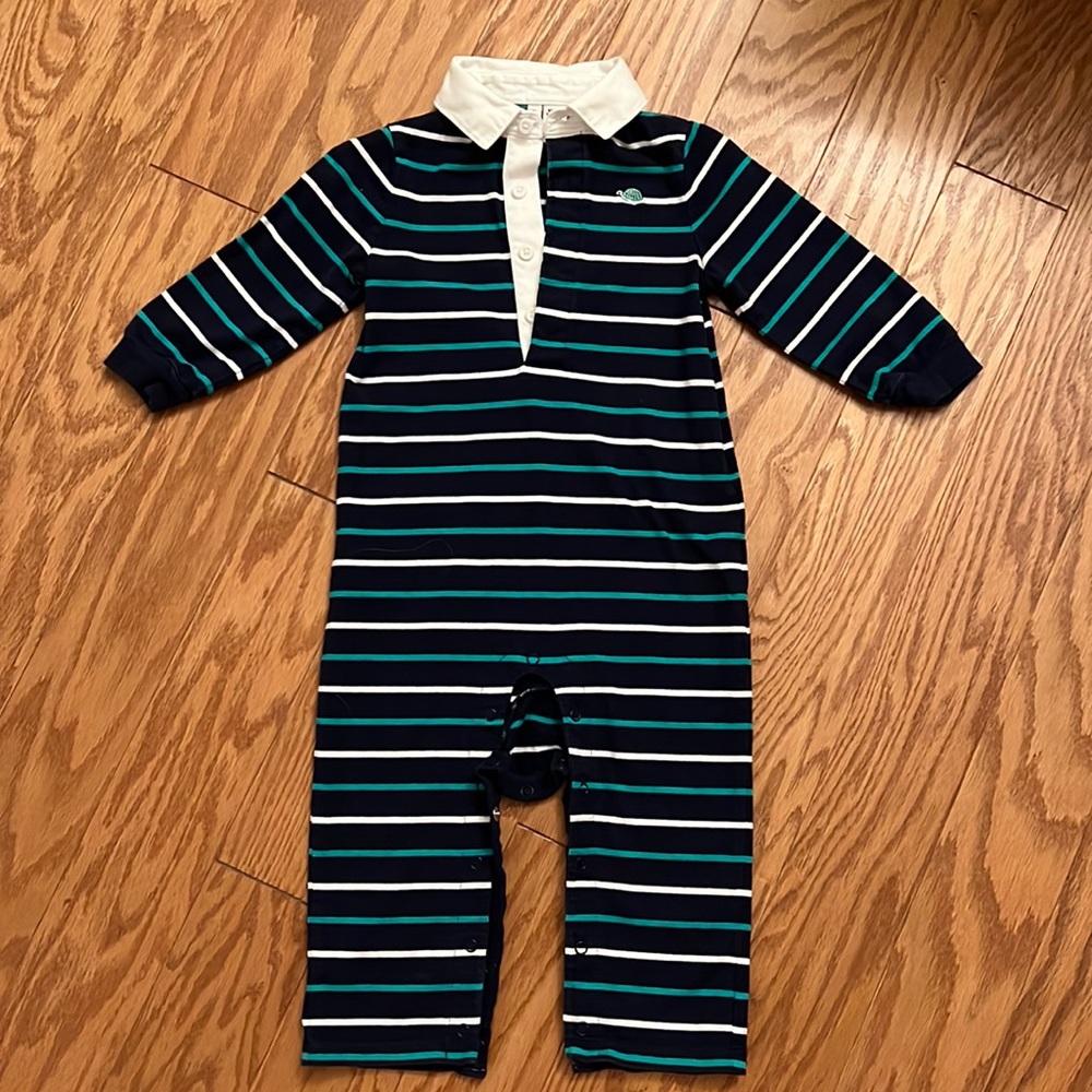 Janie and Jack collared onsie